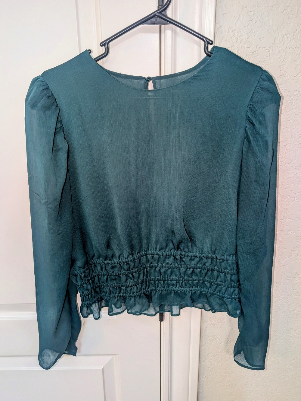 LIKE NEW - Express Dark Green Blouse